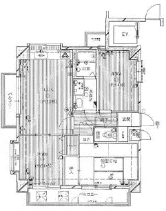 芦屋市　ファミリー収益区分　3LDK　