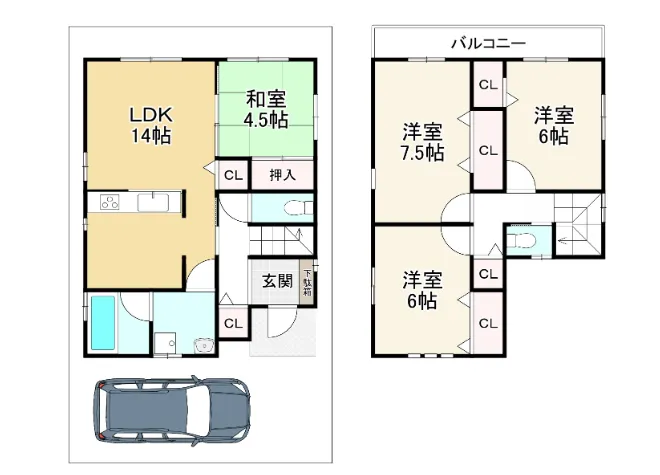 融資可　京都市伏見区　築浅戸建　2399万円